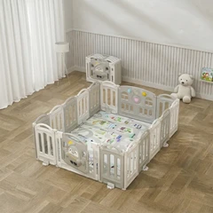 Ограда сгъваема 150/150 с музика Penguin Moni Garden